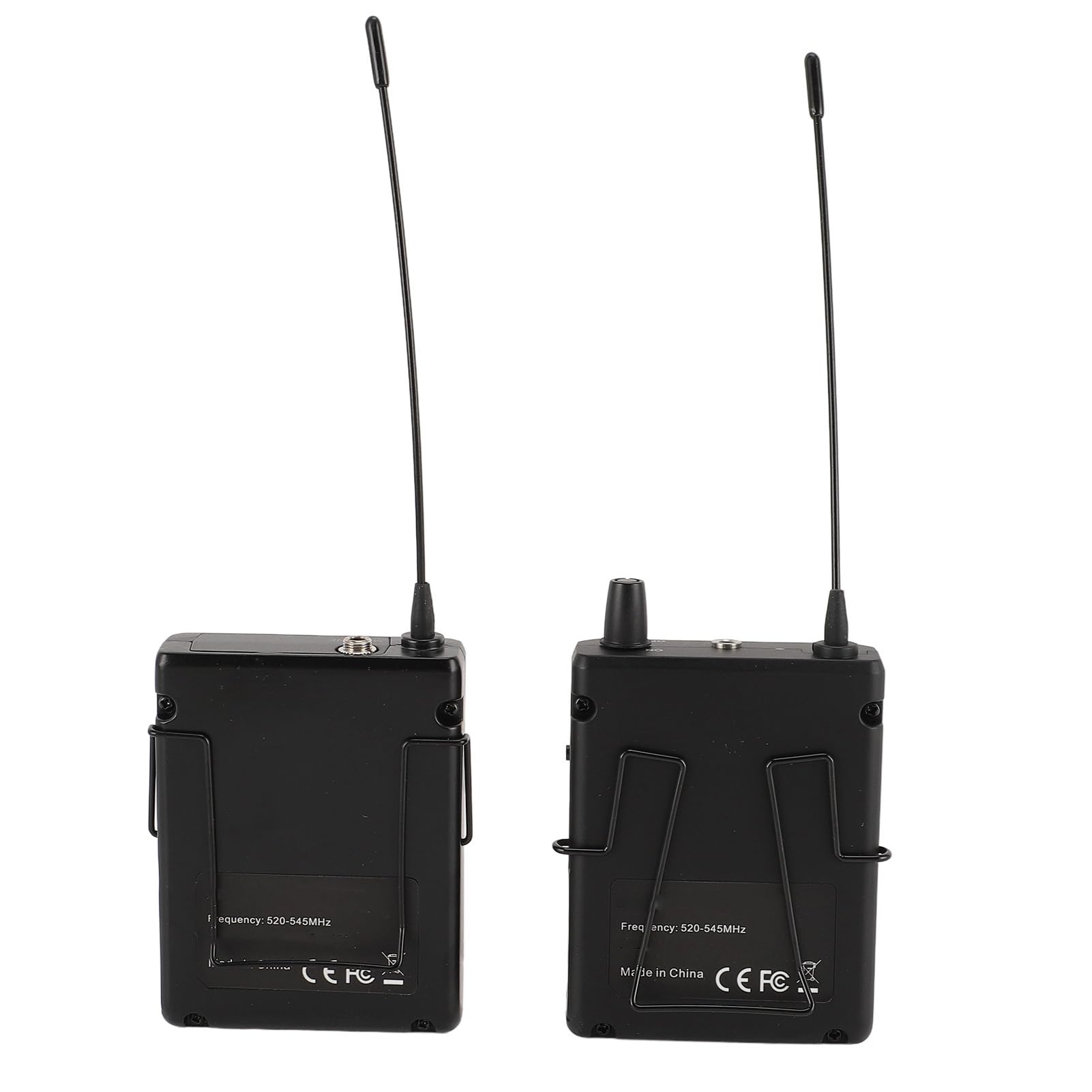 di Guida Turistica Cuffie Wireless da 520 MHz Suono Chiaro per Apparecchiature di Interpretariato per Conferenze Chiesa 1 Trasmettitore 1 Ricevitore