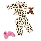 Our Generation Goodnight Moose Pajama Outfit and Accessory Set for 18 Poseabl...