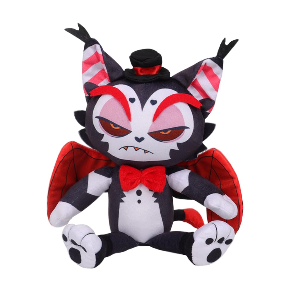 Zhongkaihua Hazbin Hotel Peluş Lucifer/Vox/Sir Pentious, Hazbin