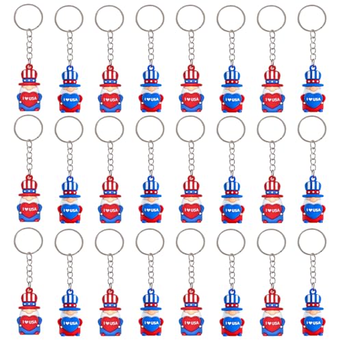 Petits nains de l'indépendance porte-clés pour vos fêtes du 4 juillet