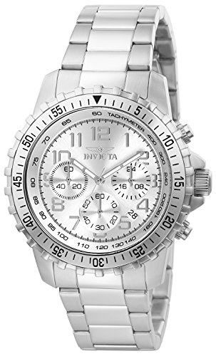Invicta Men's Specialty Quartz Watch with Stainless Steel Band 45mm