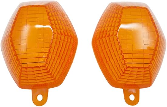 1 Pair Motorcycle Front Rear Turn Signal Indicator Light Yellow Lens Cover For Suzuki DL650 V-Strom DL1000 DR-Z 400/E/S/SM SFV650 GSF 1200 Bandit