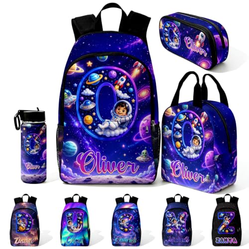 Image of Custom Backpack for Boys Toddler Backpacks Kids Back to School Bookbag Set