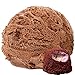 1 kg Tartufo smak proszku do lodów VEGAN - bez cukru - bez laktozy - bez glutenu - tłuszczu, również dla cukrzyków, ryżu mlecznego, proszku do lodów włoskich, Gino Gelati