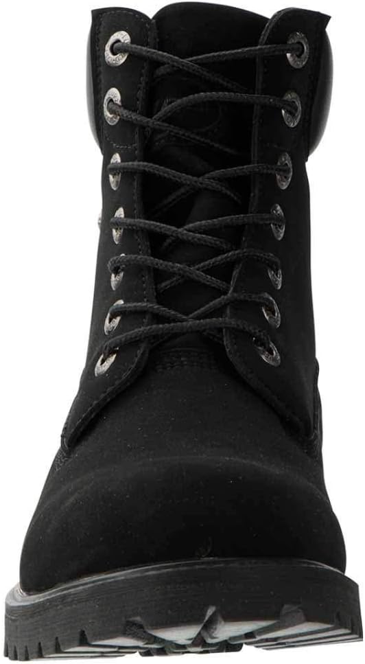 Lugz Mens Convoy Fleece Wr Lace Up Casual Boots Ankle - Black 6.5 Black