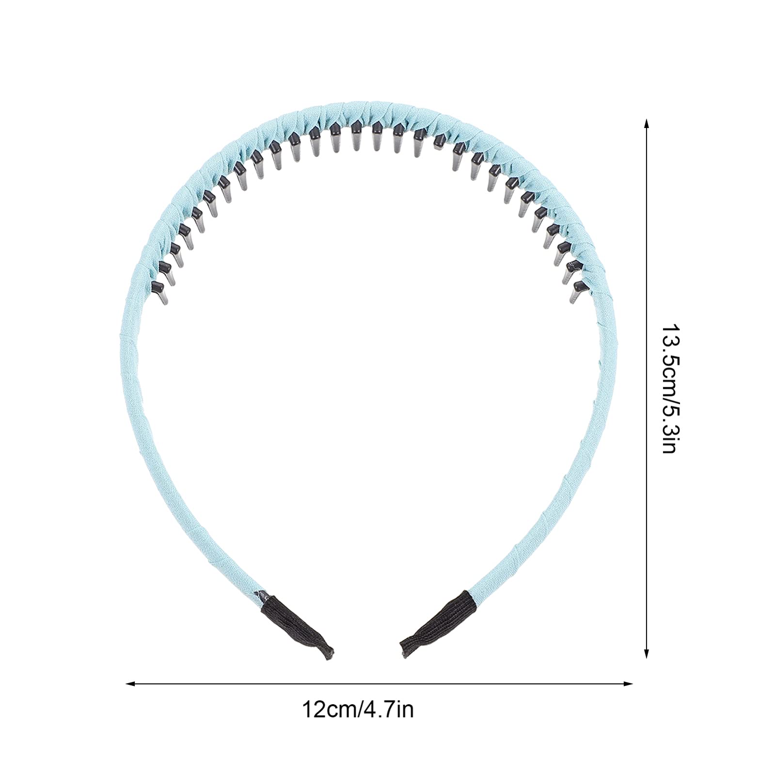 FOMIYES 30 Piezas de Tela Simple sin Tela Elegante Banda para El Cabello para Mujer con Mujer/Variada Elástica Accesorios de Playa para Niños con Multicolor Accesorios para
