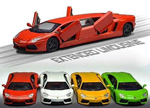 FunBlast Die Cast Model Car - Push & Go Metal Car Toy | 1:32 Pull Back with 3 Openable Doors, Engine Cover, Tail with Front and Rear Light & Music Toy Car for Boys, Kids and Children (Red)