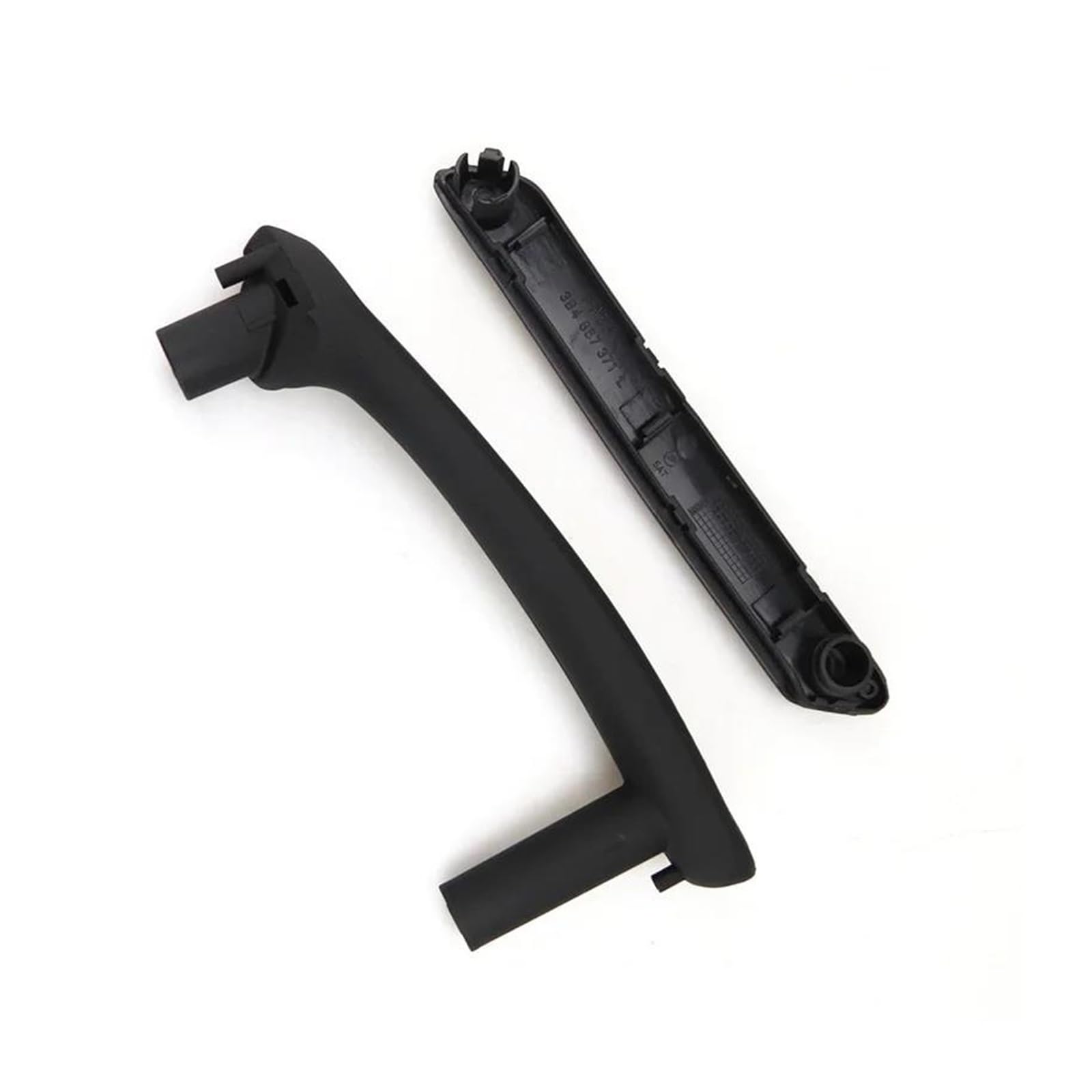 MASHRGX Car Interior Accessories Black Rear Left Passenger Side Door Pull Grab Handle Caps for Passat B5 1998-2005 3B4867371 3B4867179B