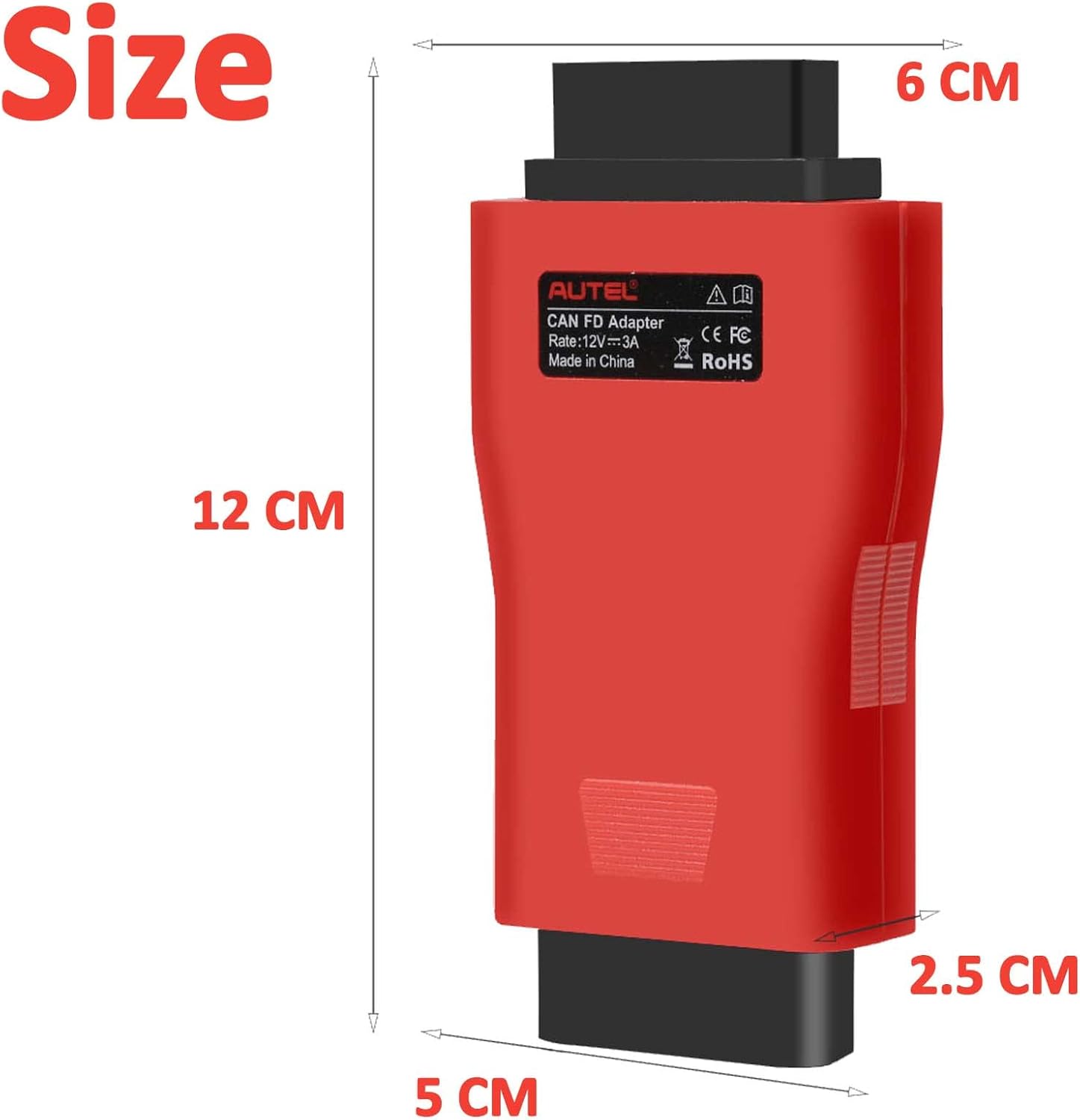 Autel CAN FD Adapter Support CAN FD Protocol for GM 2020+ for Ford for Chevrolet for Lincoln Compatible MaxiFlash Elite J2534-VCI VCI100 VCI Mini Maxisys Elite 908 Series 906 Series