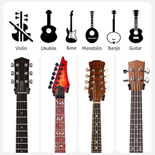 Support mural pour guitare, élégant support mural pour guitare résistant aux rayures stable polyvalent 2 pièces pour… - Les Beatles, Paul McCartney, John Lennon, RIngo Starr, George Harrison Support mural pour guitare, élégant support mural pour guitare résistant aux rayures stable polyvalent 2 pièces pour… – Image 5