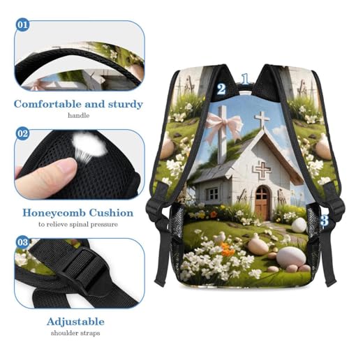Sac à dos ergonomique 40cm et trousse pratique multicolore