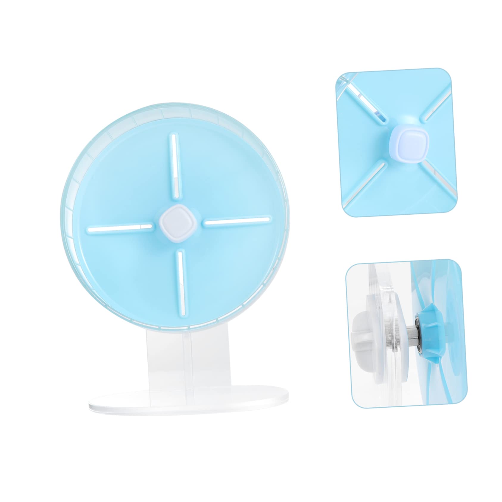 Ipetboom 1pezzi Silenziosa Per Criceti Con Per Per Domestici Facile Installare Blu