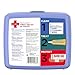 BAND-AID Brand Travel Ready Portable Emergency First Aid Kit for Minor Wound Care, Perfect for Home, Car, Travel, Camping Essentials & Outdoor Emergency Kit, 80 Pieces