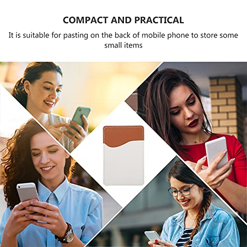 WINOMO 6 Sets Sublimatie Lege Telefoon Portemonnee Pu Leer Lijm Kaarthouder Pocket Mobiele Telefoon Geval Houder Voor De… - Image 8