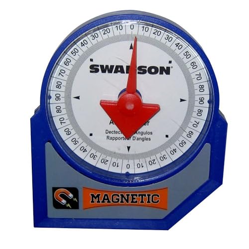Swanson Magnetic Angle Finder Dial Pitch Slope Locator w Charts AF006M