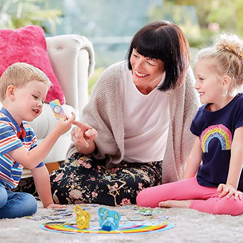 Orchard Toys Moose Games Rainbow Unicorns Game. Race Your Unicorns Over The Rainbow To A Pot Of Gold In This Magical, Fun Color-Matching Game! Ages 3+ For 2-4 Players #TOP2
