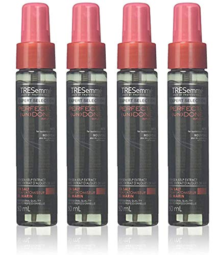 TRESemme Perfectly (un) Done Sea Salt Spray (4 Pack Travel Size 1.7 oz)