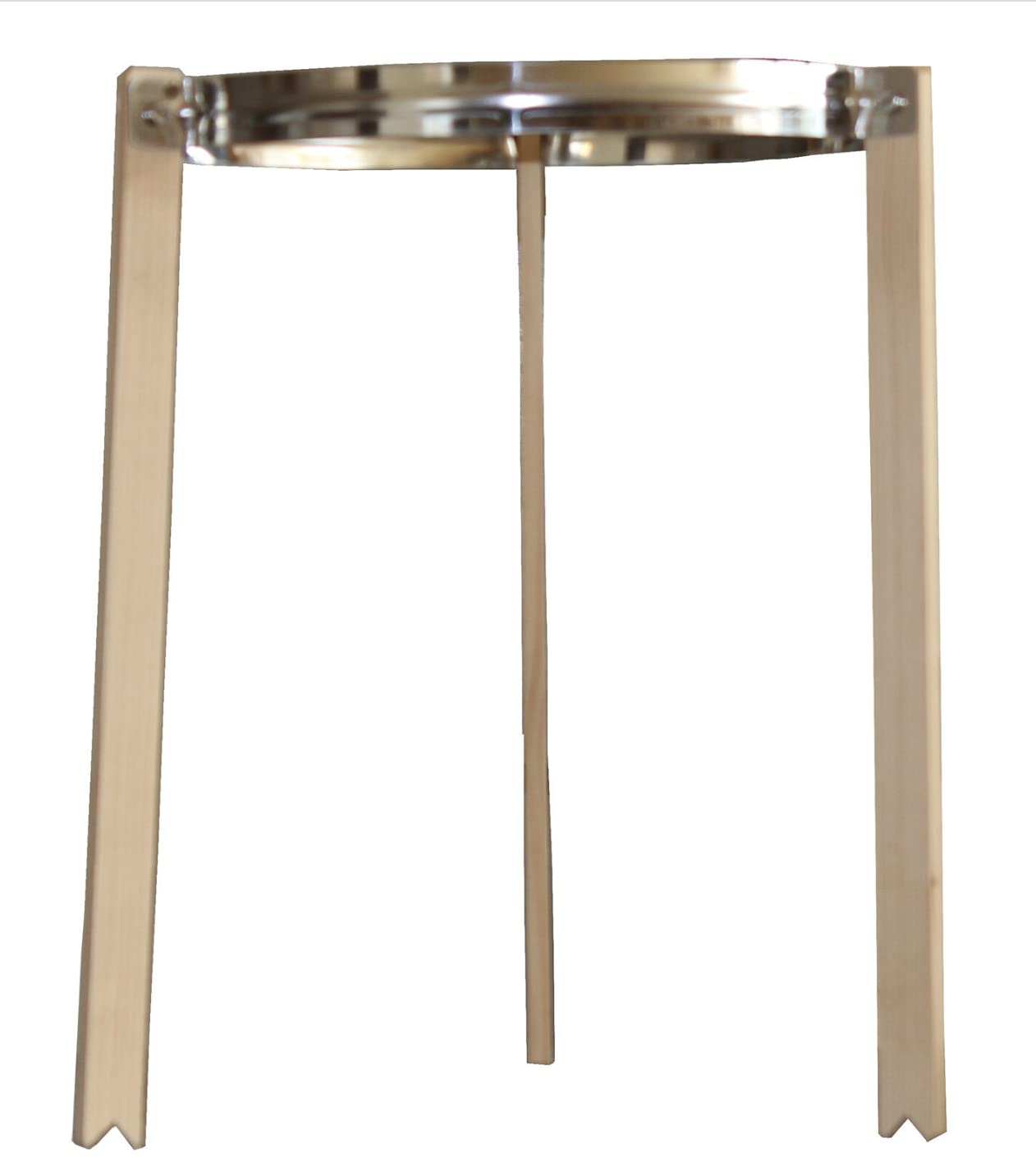 Treppiede treppiede per filtro a punta in nylon da 33 cm, adatto per secchio per miele da 12 kg, 25 kg, hobbock da 40 kg e tutti i supporti per l'imbottigliamento