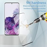 Für Samsung Galaxy S20 Plus 5G Panzer Schutz Glas (6,70 Zoll), 2 Stück Schutzfolie Glas+Kamera Schutzfolie 2 Stück, Fingerabdruck kompatibel, 9H Härte, HD Anti-Kratzen – Ansicht 3