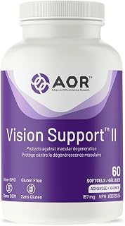 AOR - Vision Support II - 60 Softgels - Reduce Your Risk of Age-Related Macular Degeneration