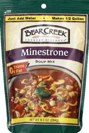Bear Creek Minestrone Soup Mix (9.3 oz ea) 2 Pack