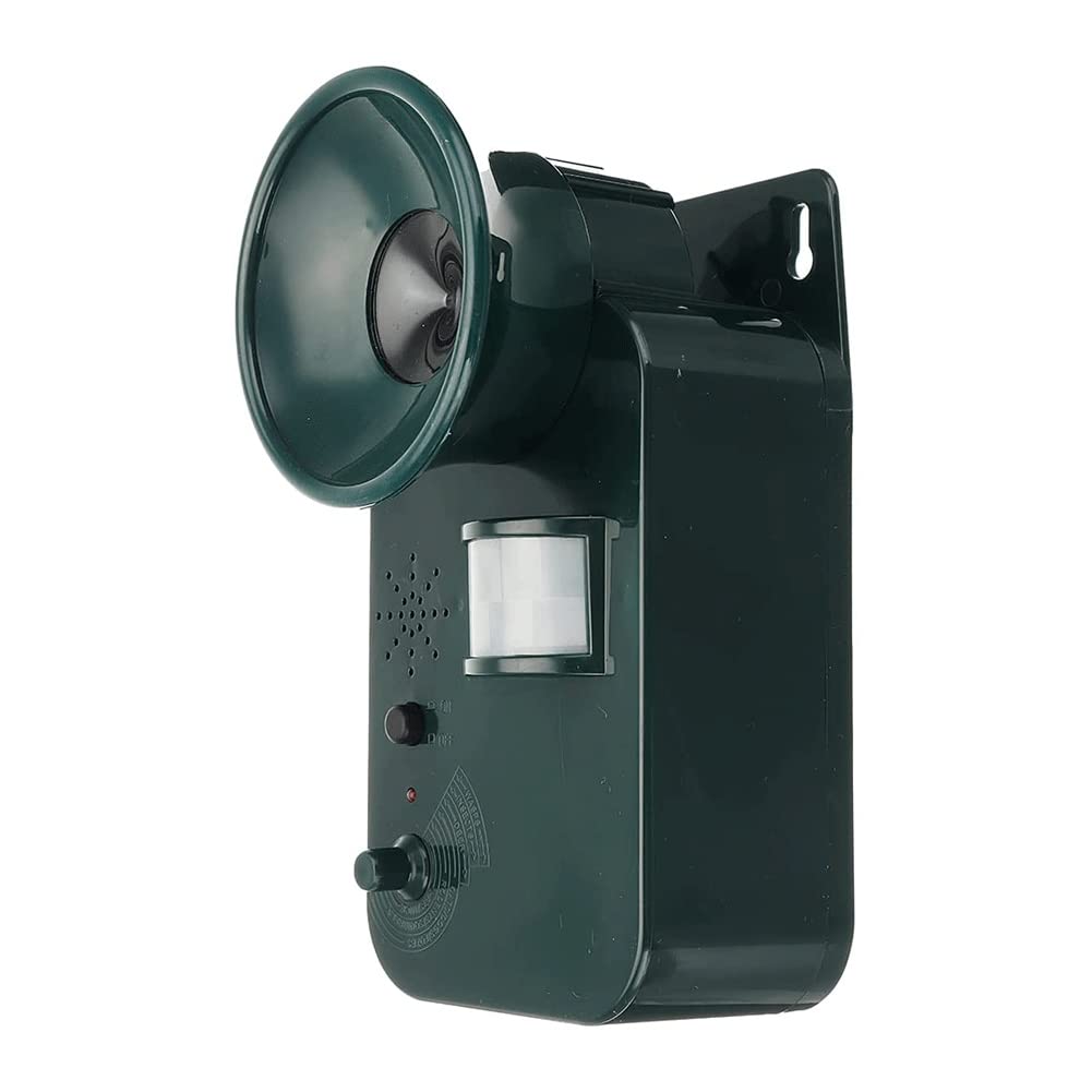 HFFKDL Ultrasonic Pest Repeller, Animal Rodent Cat Repellent, Portable Waterproof Harmless Safe, Dog Deterrent Chasers, for Outdoor, Garden, Yard HFFKDL