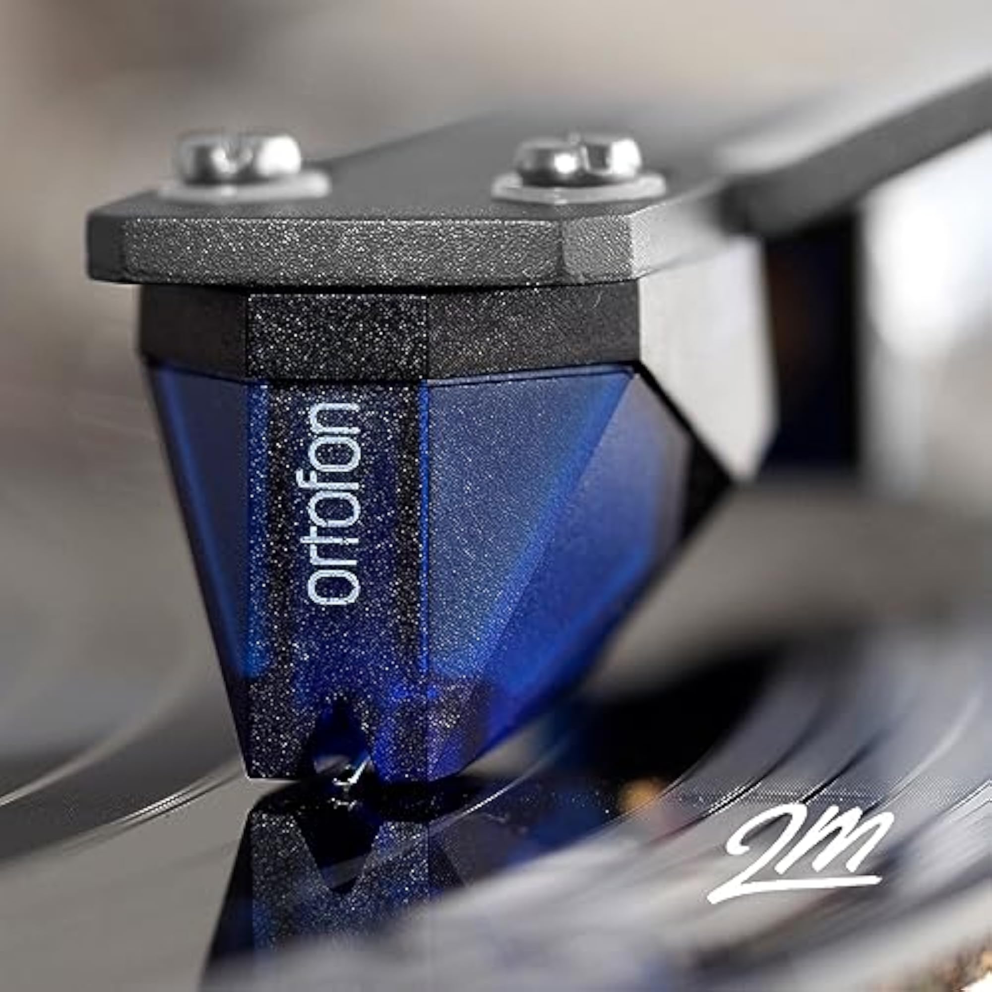 Mounted SH-4 Headshell for S-shaped Tonearms