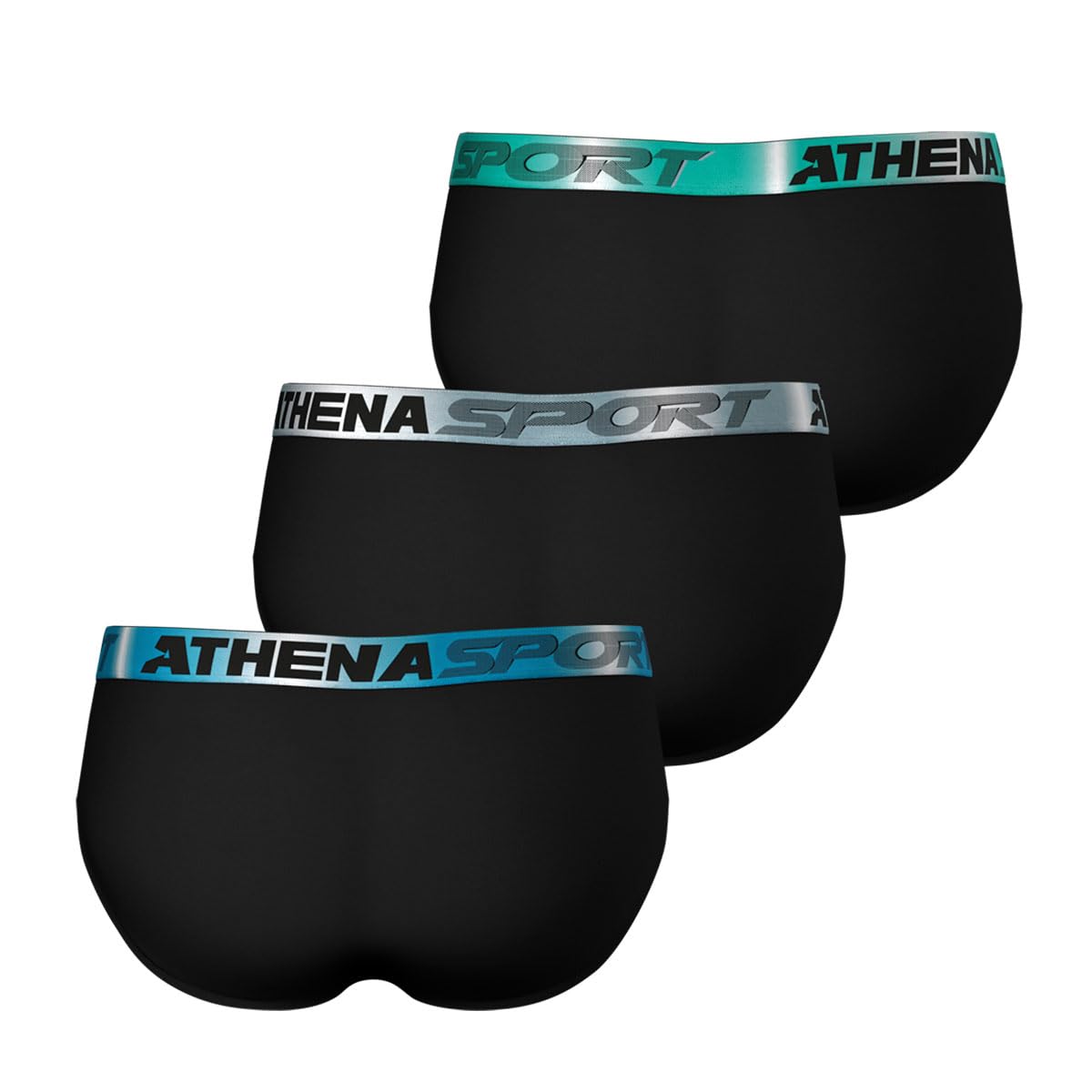 Athena - Lot de 3 Slips Homme Odor Control