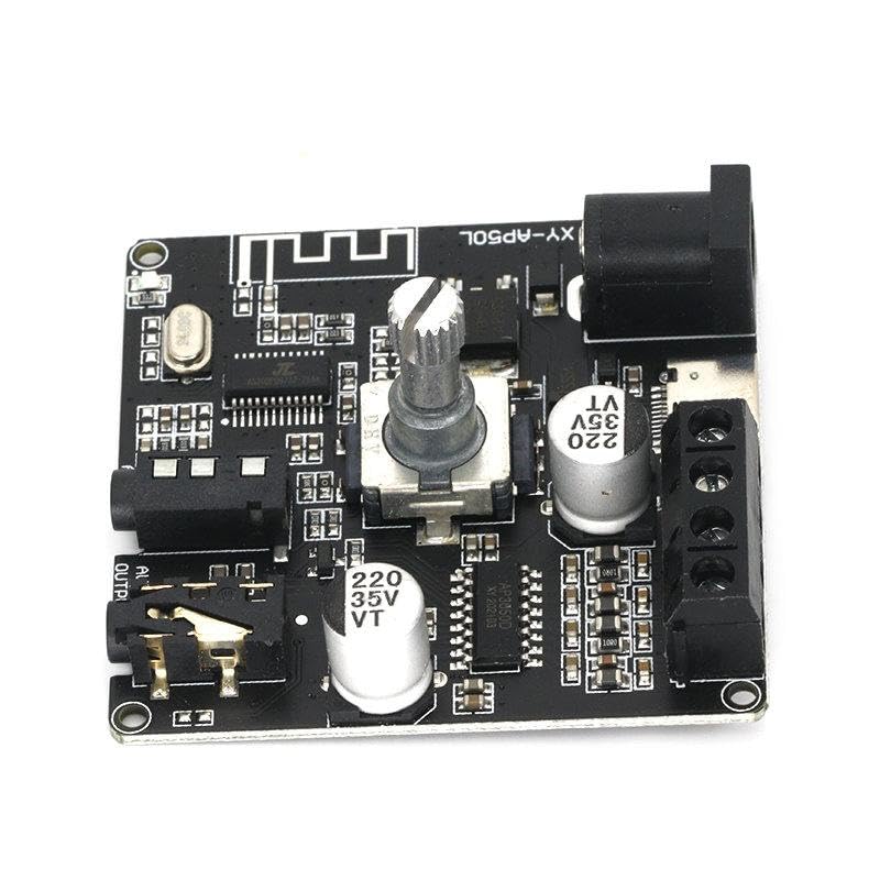 Dimensions diagram of XY-AP50L amplifier board