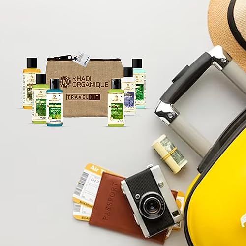 Image of Khadi Organique Grooming All in One Travel Kit Men & Women (Travel Kit New-6)