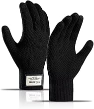 Winter Gloves for Women and Men TouchScreen Finger Hand Glovoes | Soft Acrylic Wool Fleece Thermal Warm Winter Gloves for Driving Girls Boys