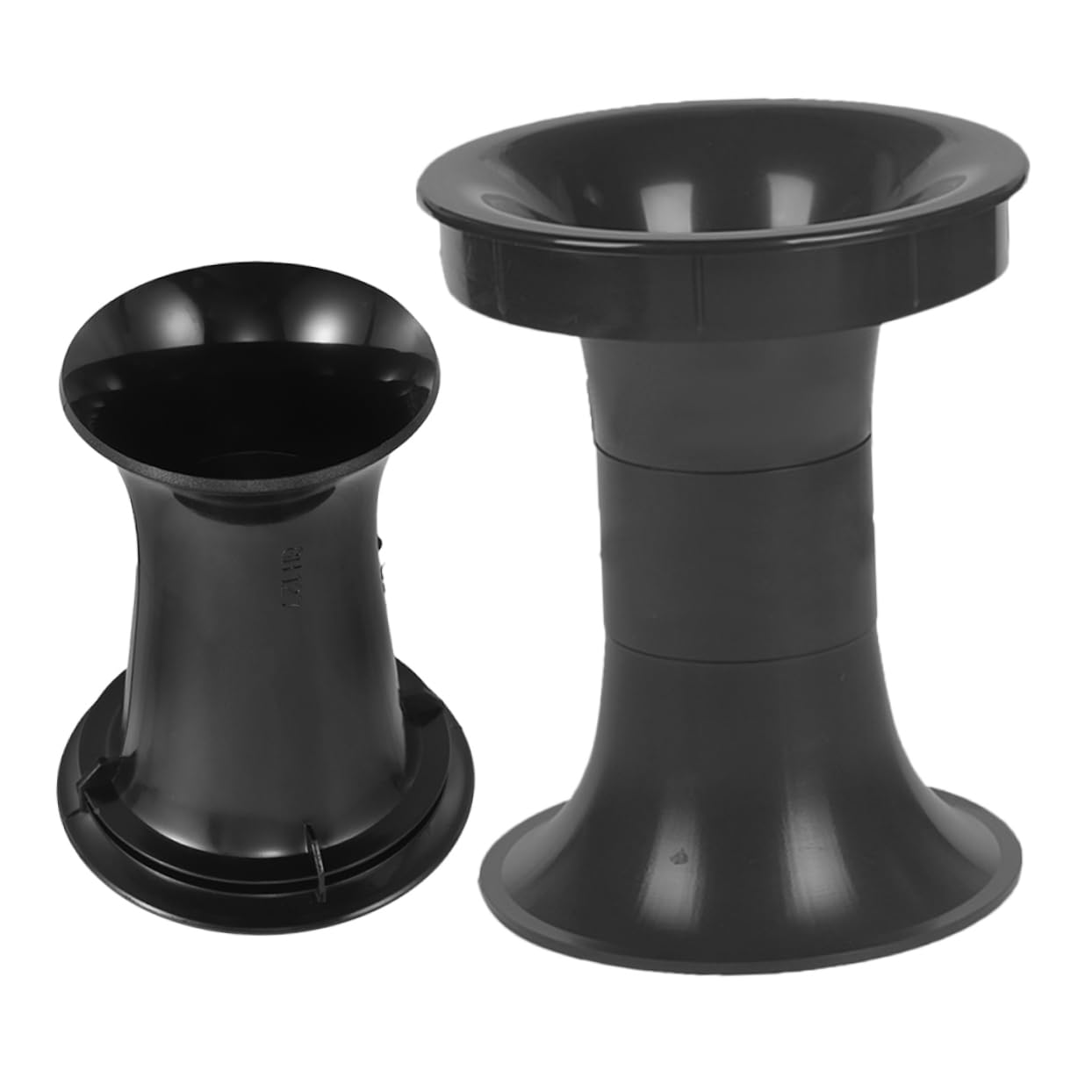OSALADI 2pcs Bass Port Tube Black Speaker Cabinet Vent Accessories for Enhanced Bass Dynamics Easy Installation for Home and Portable Speakers