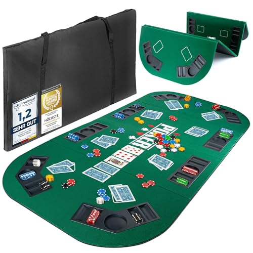 GOODS+GADGETS Tapis de Table de Poker XXL Pliable ;...