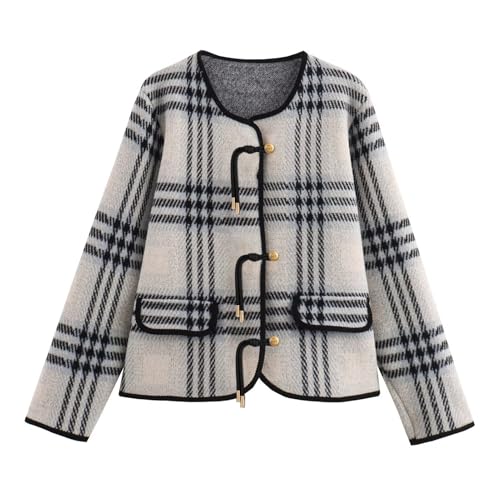 HOULENGS Women's Vintage Button Down Cardigan...