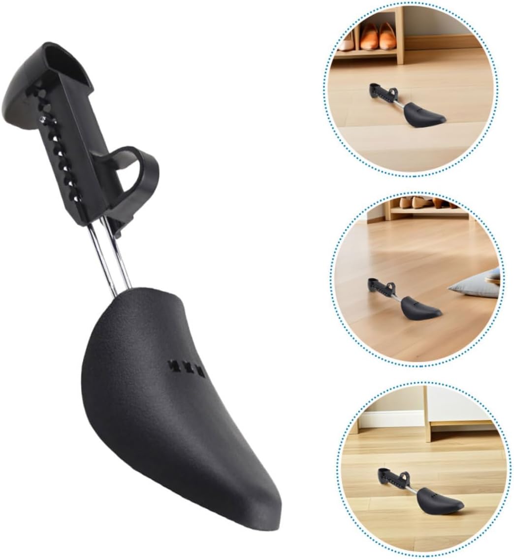 SECFOU Adjustable Shoe Trees and Stretchers for Men – Plastic Shoe Shaper Inserts for Boots Sneakers – 8 Pairs Expanding Tool to Prevent Deformation and Maintain Shape