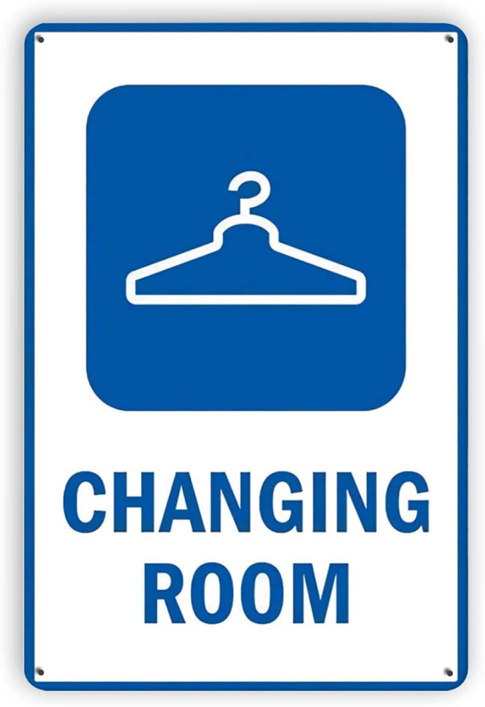 Changing Room Metal Sign Home Decor Plaque Bedroom Club Store Porch Wall Decor Posters 8x12 Inch