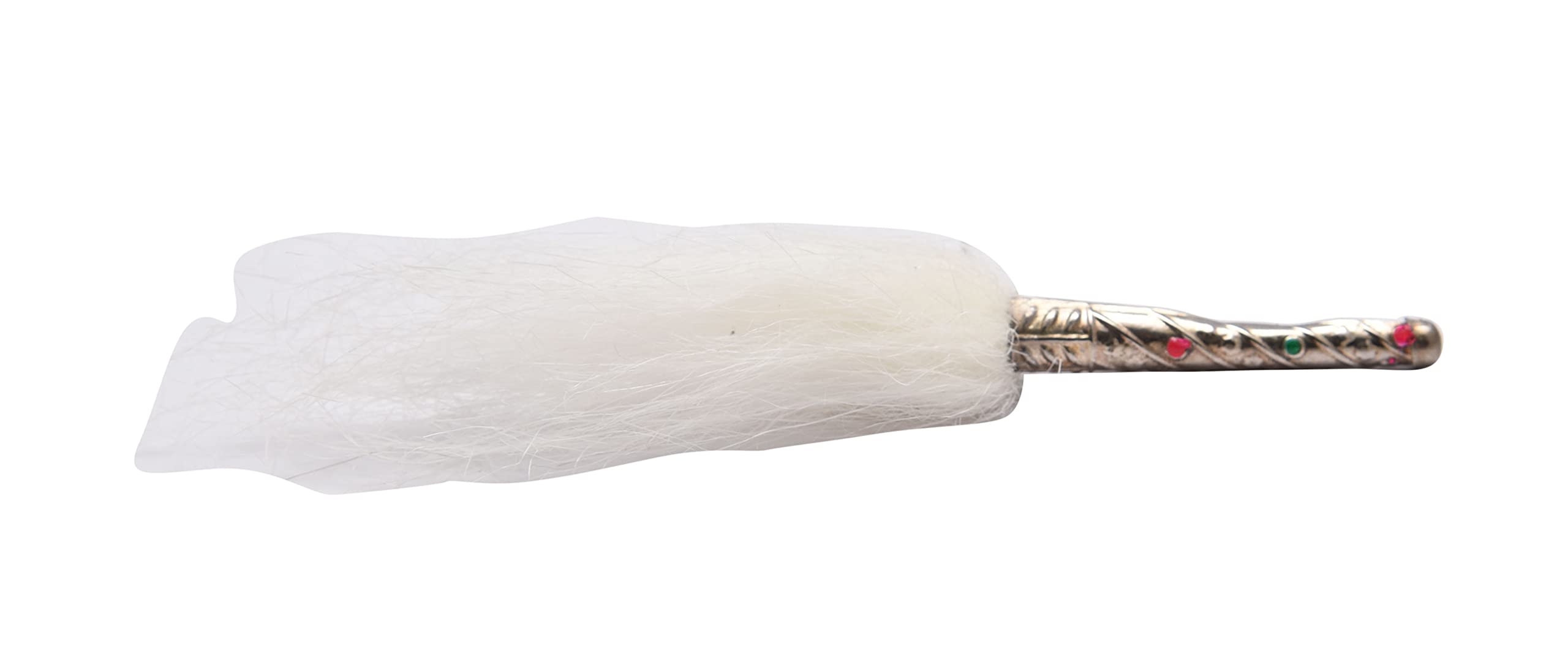 Spiritual World Real Chawar/Chawer/Chanwara/Chaur/Chavar Sahib in Metal Body