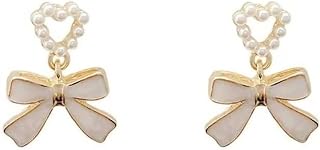 Korean Style Elegant Drop Earrings for Women & Girls | Trendy Minimalist Dangle Earrings | Lightweight Fashion Jewelry | P... Price In India