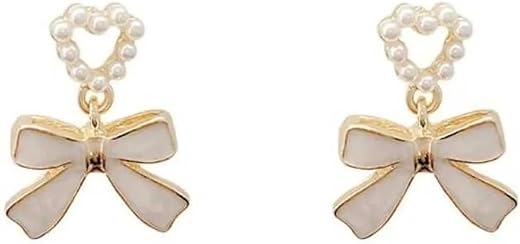 Korean Style Elegant Drop Earrings for Women &amp; Girls | Trendy Minimalist Dangle Earrings | Lightweight Fashion Jewelry | P...