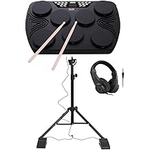 Midex DDX-105ST Professional Stand Digital Drum Rechargeable Electronic Drum Bluetooth (Drum Stand Headphone Drumstick)