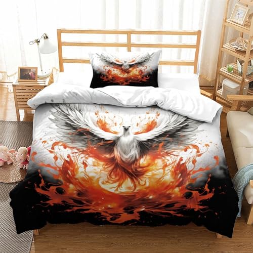 Housse de couette fermeture éclair dissimulée et microfibre douce flamant - 4