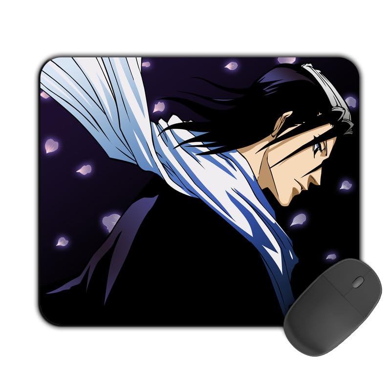 Image of Printed Designer Mouse Pad Cool Byakuya (200MM X 240 X 3MM) Enhance Gaming and Work Performance Comfortable and Precise Non-Slip Water Proof Bleach Mouse Pad.