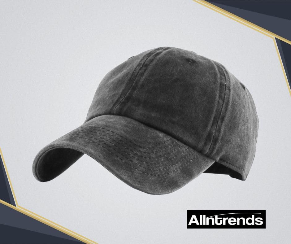Image of ALLNTRENDS Capsule Corp Washed Pigment Dyed Baseball Cap