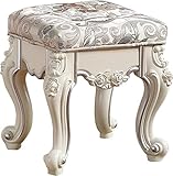  GOODBZ Tabouret de Coiffeuse, Tabouret de Table Basse créative, Tabouret à Langer en Tissu, Pouf de Salon, 37x30x50cm, 37x30x40cm, 37x30x30cm