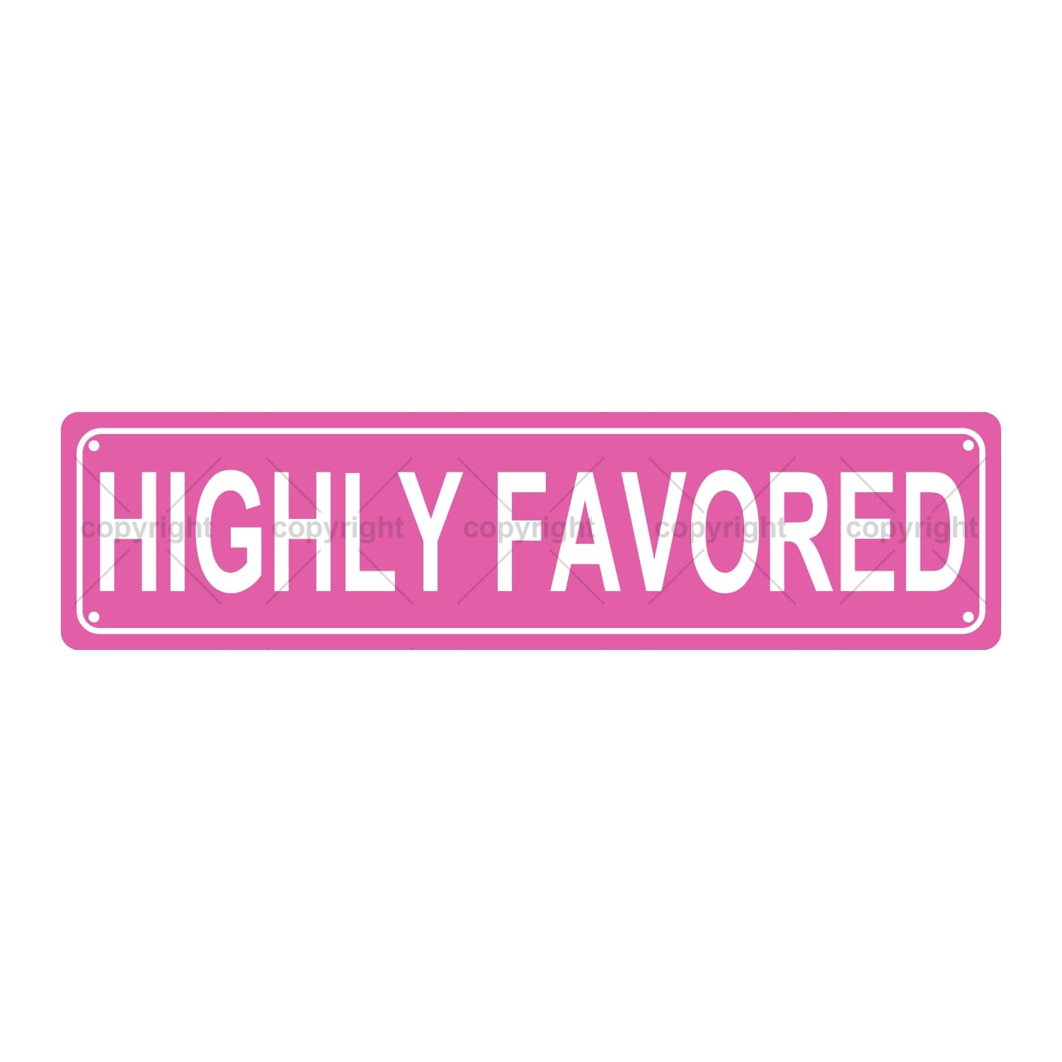 Highly Favored Opinion Metal Tin Street Sign Bar Cafe Garage Cave Home Room Wall Bathroom Farmhouse Garden Porch Patio Decor,4x16 Inch
