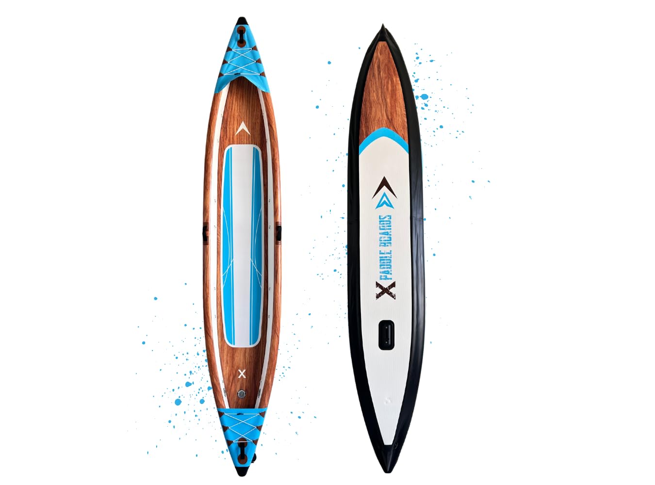 Canoa Kayak Inflable 2 Plazas Dropstitch 470 x 80 x 42 cm K-Blue
