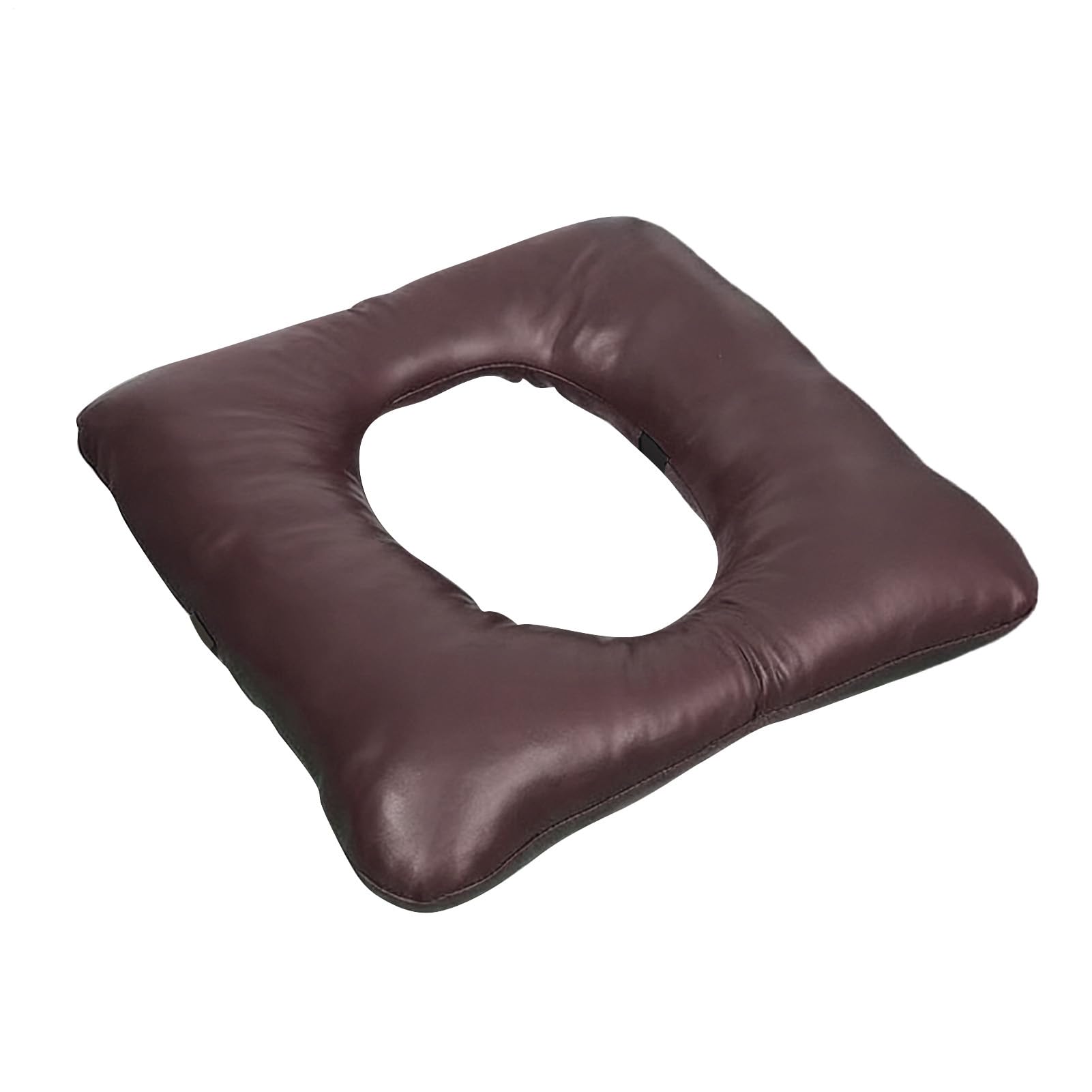 Rehausseur de toilette en cuir PU imperméable pour senior et adulte