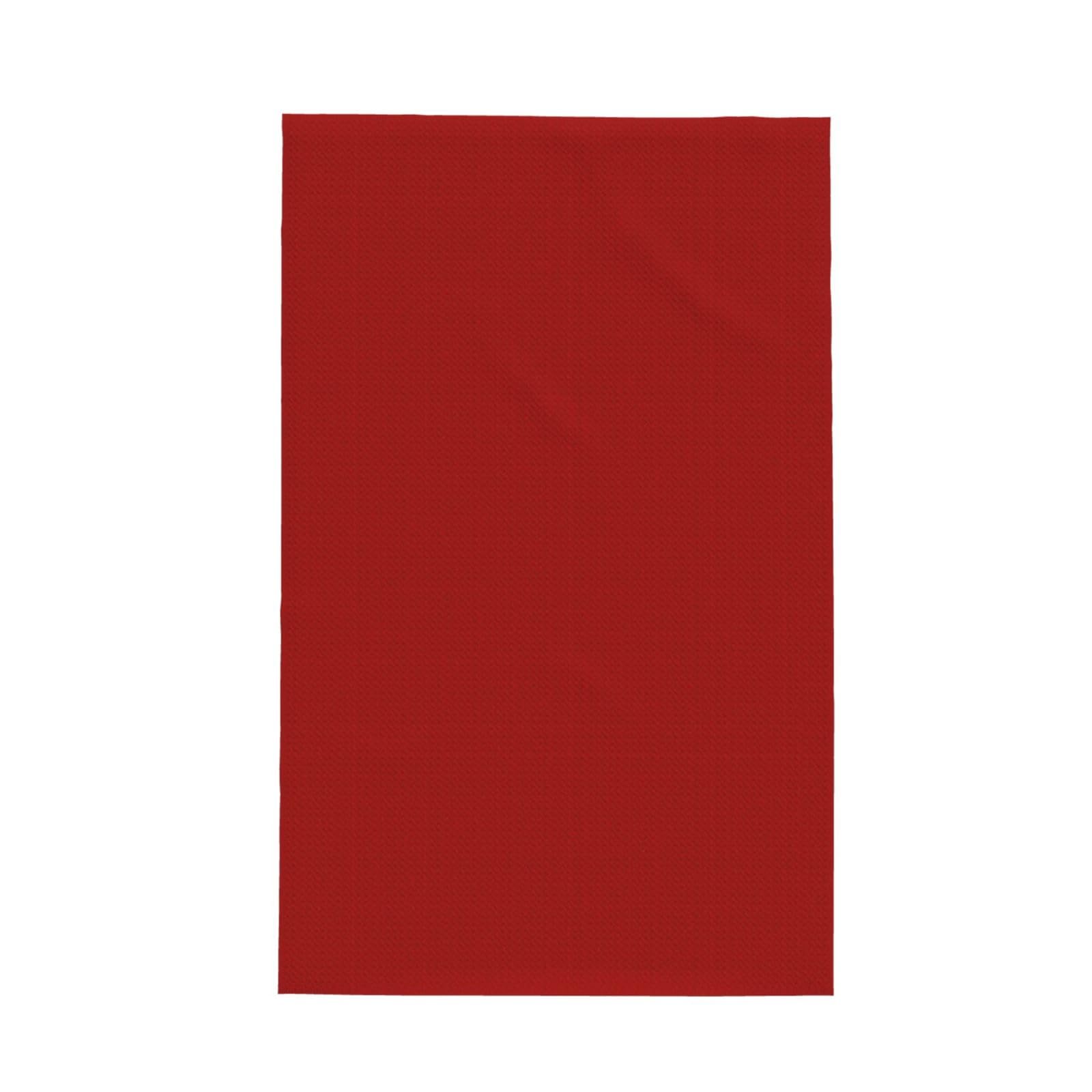 XXahnbm Firebrick Print Waffle Kitchen Towel,Absorbent Hand Towel