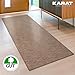 KARAT Teppich Läufer Geneva - Teppichläufer auf Maß - Meterware - Flurteppich - Küchenläufer - Teppich für Küche, Flur & Wohnzimmer (67 x 100 cm, Hellbraun)