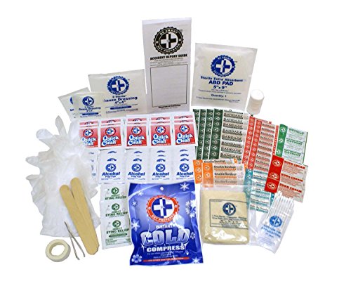 Be Smart Get Prepared 125Pc Emergency First Aid Kit - Ideal For Office, Home, Car, School, Emergency, Survival, Camping, Hunting, Boating And Sports, Fsa Hsa Eligible. #TOP7